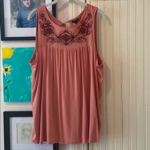 Torrid Sleeveless Blouse Tank Size 1 NWT
